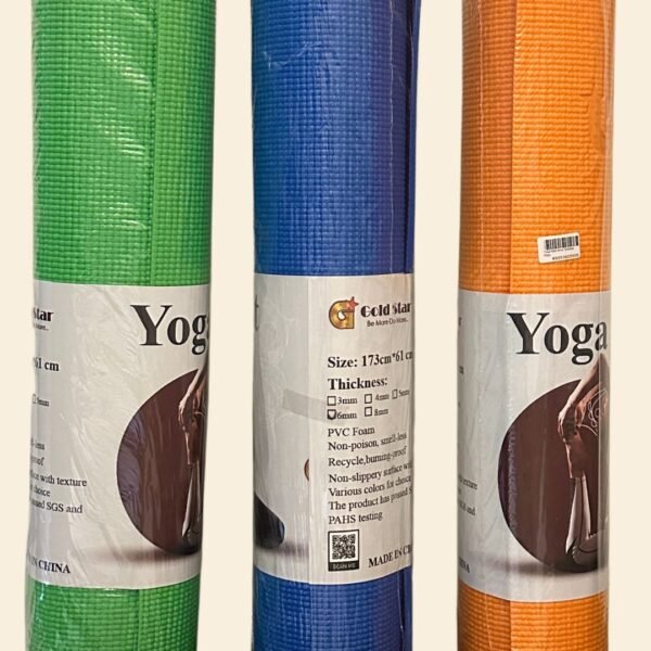 4mm yoga matt color variations